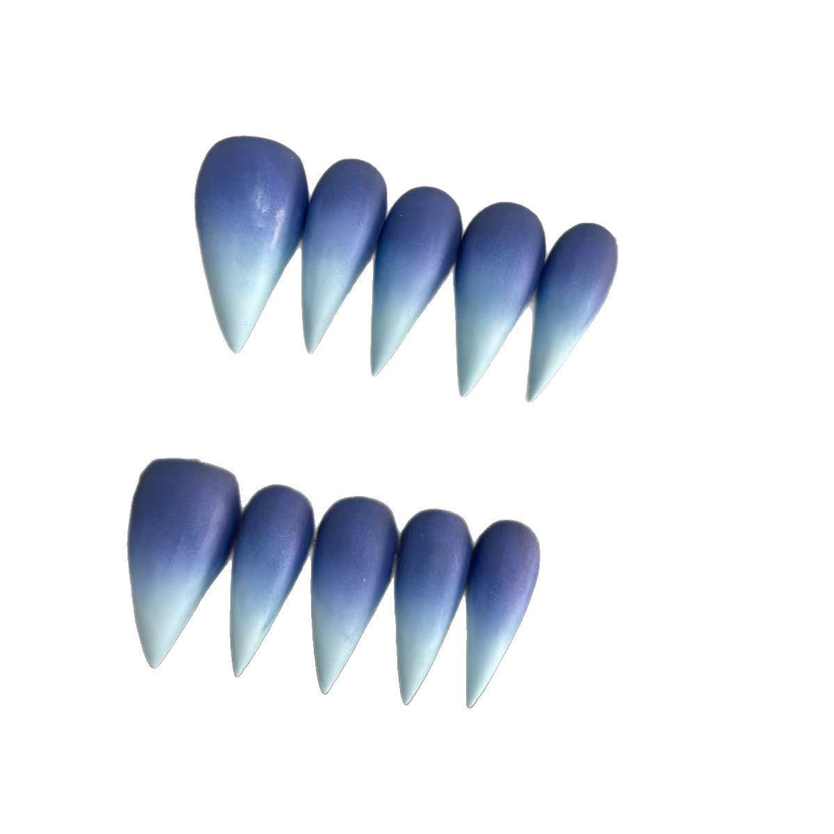 Gradual change blue dragon claw