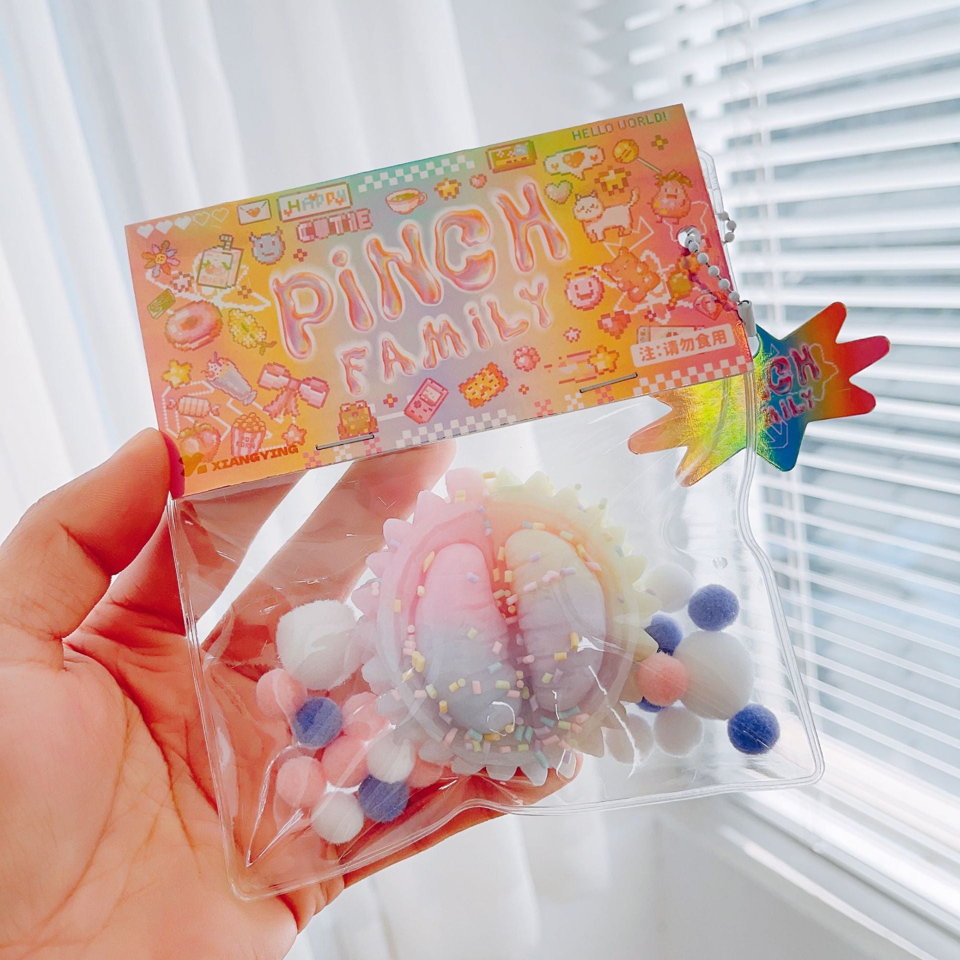 Waffle Squishy Stress Relief Toy