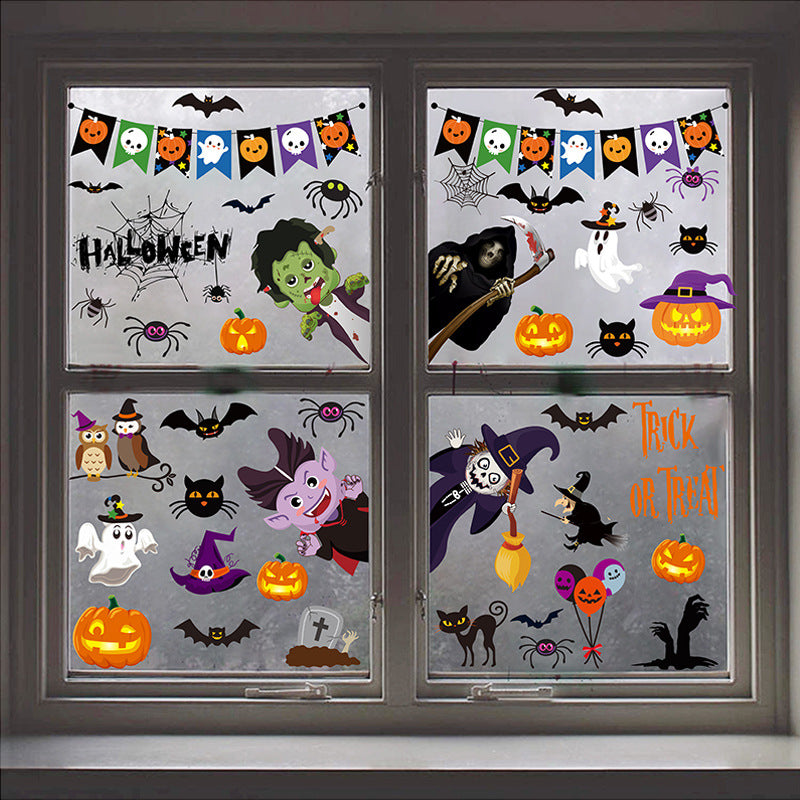 Halloween wall sticker door sticker