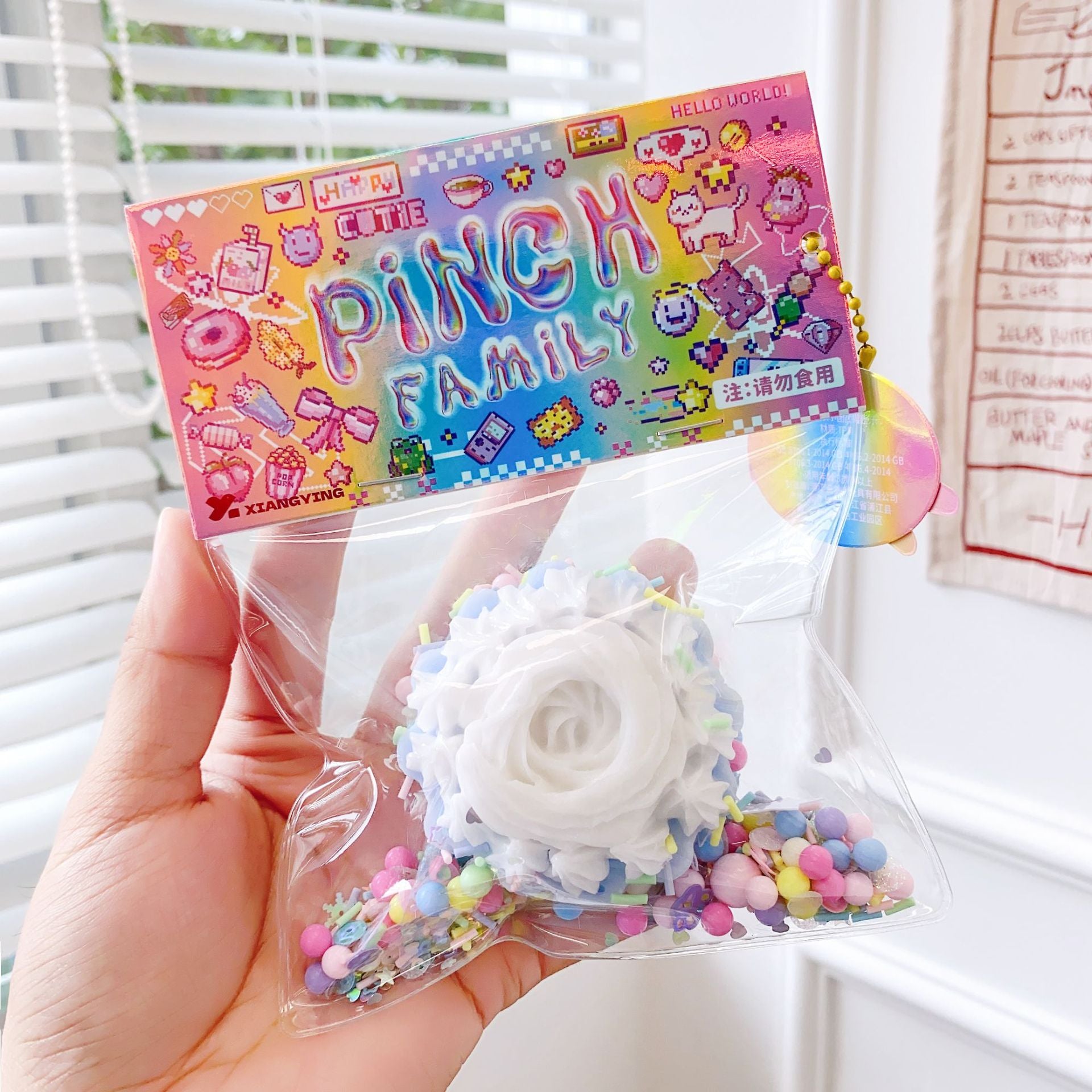 Waffle Squishy Stress Relief Toy