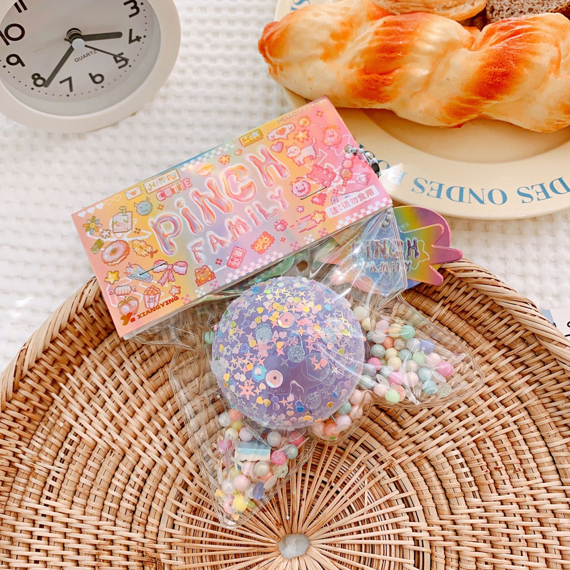 Waffle Squishy Stress Relief Toy