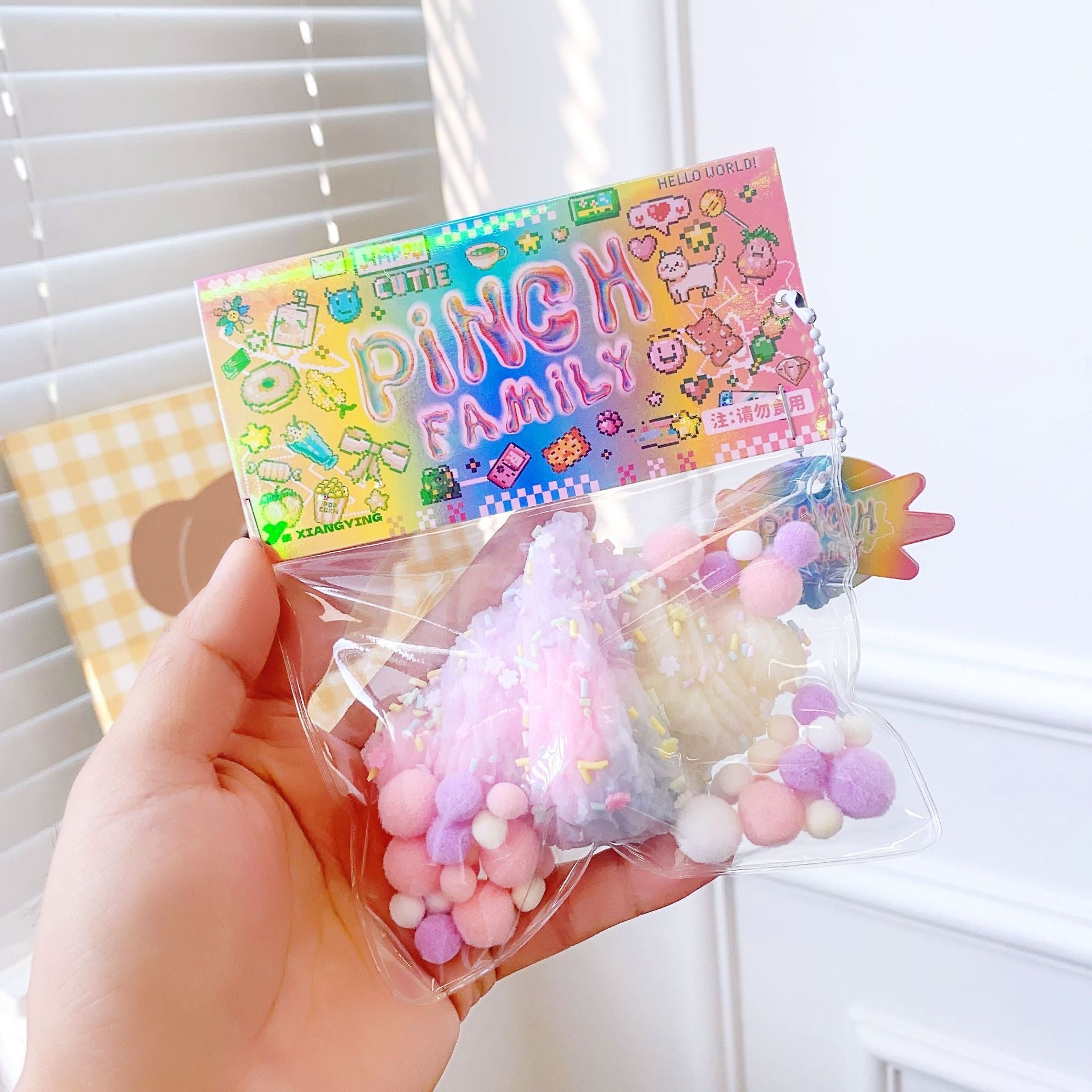 Waffle Squishy Stress Relief Toy