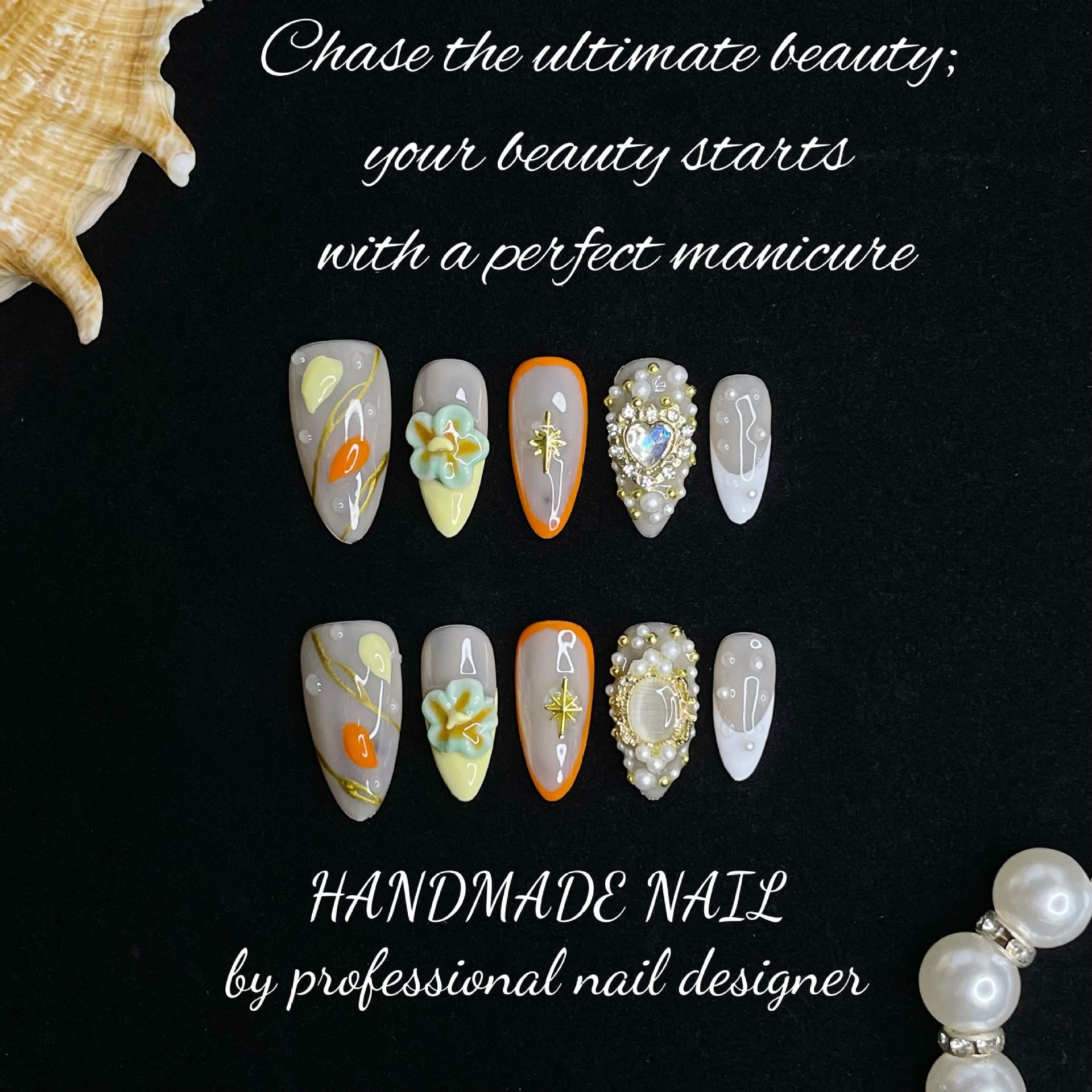 Pinch flower high-end handmade