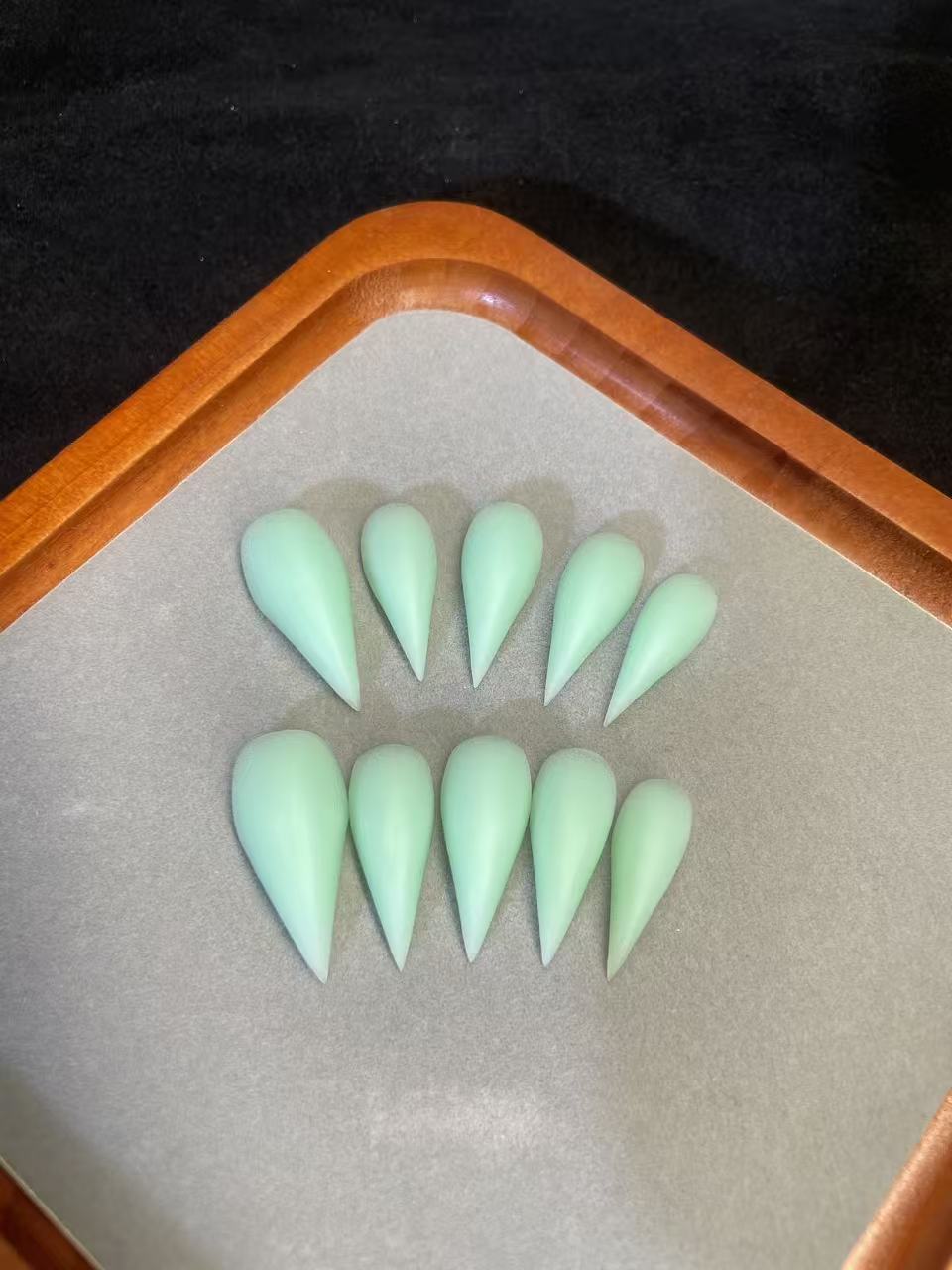 Matte green