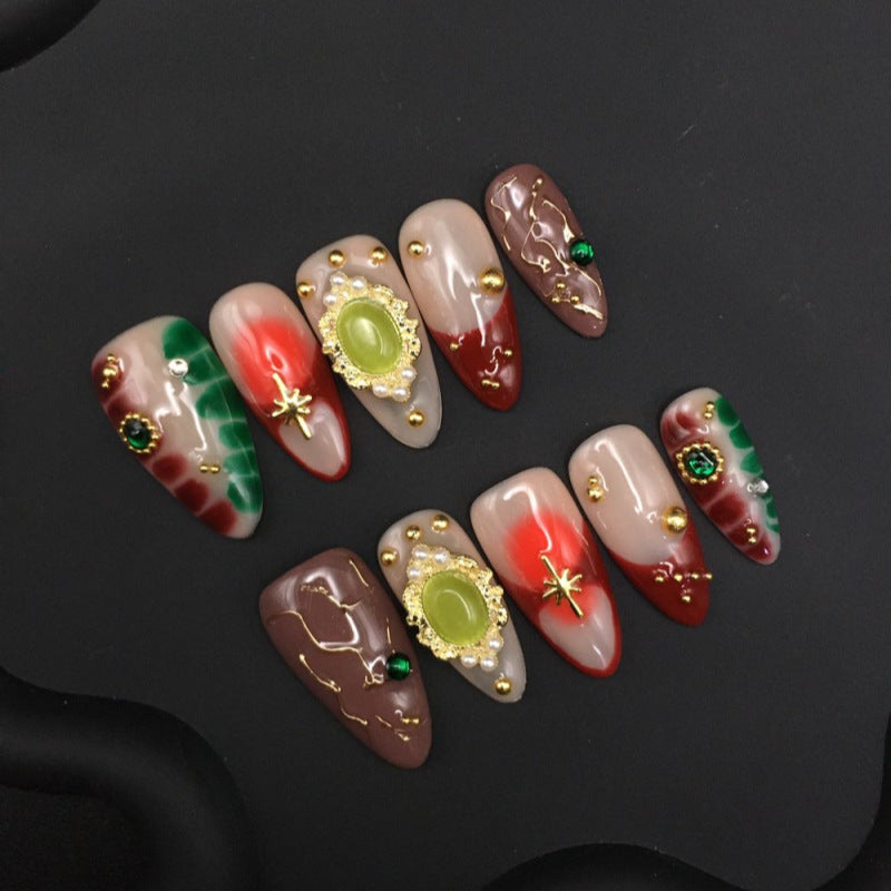 Smudge luxury gemstone French