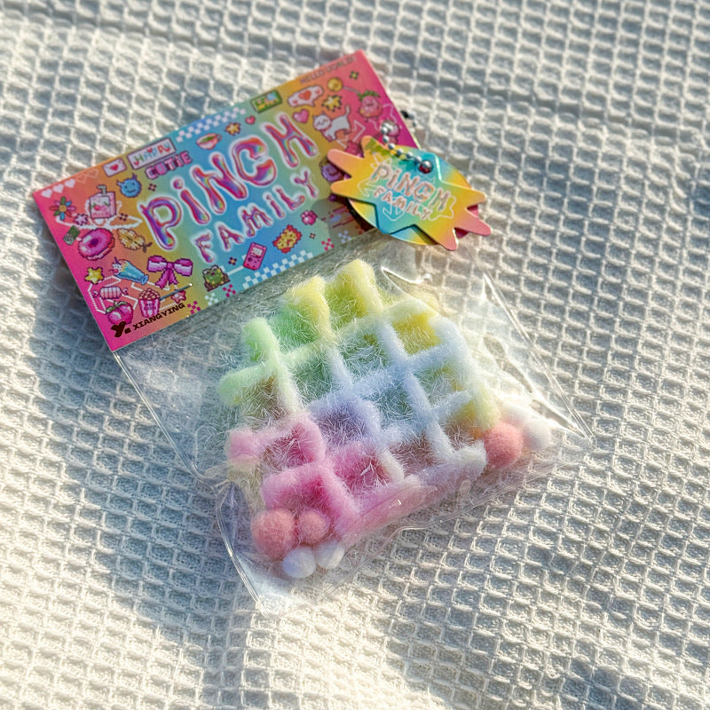 Waffle Squishy Stress Relief Toy