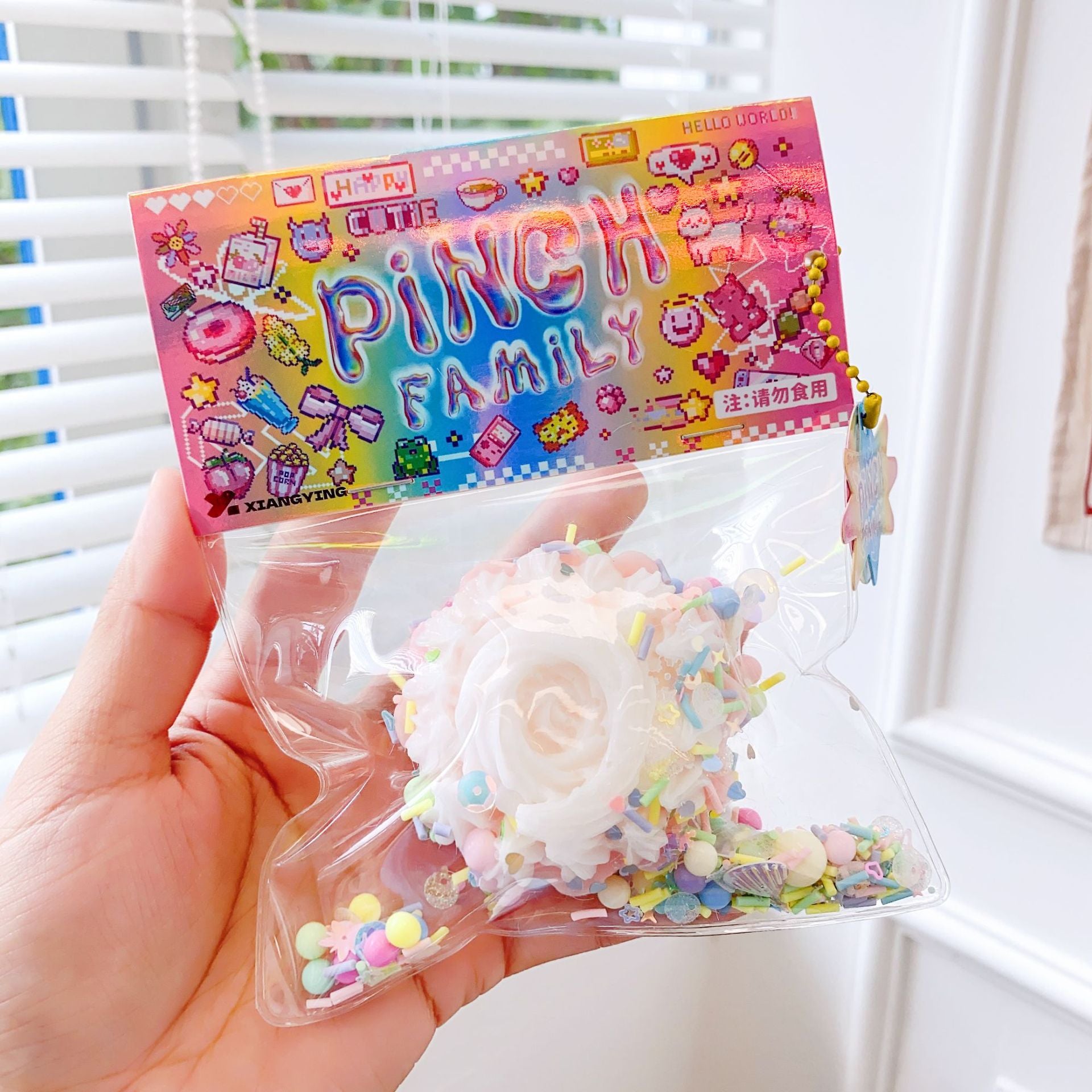 Waffle Squishy Stress Relief Toy