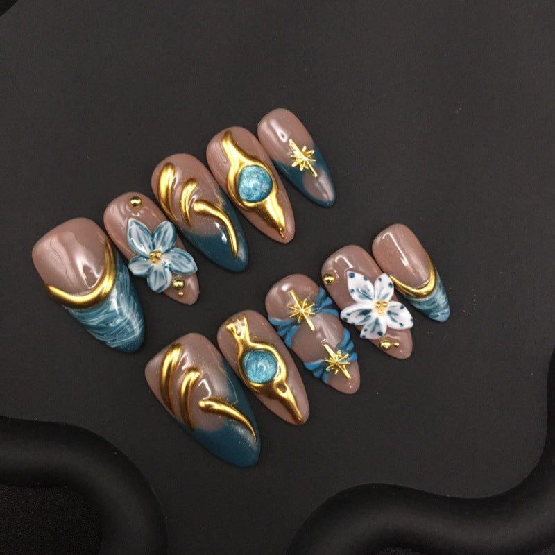 Multi-color collision three-dimensional engraving