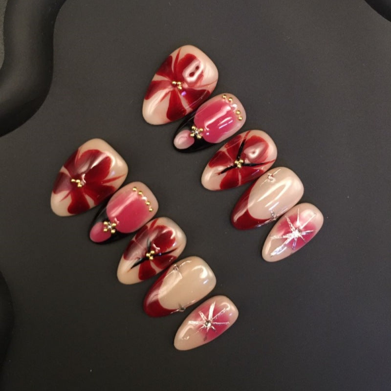 Sweet and elegant red almonds