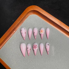 Cherry blossom-carved short armor