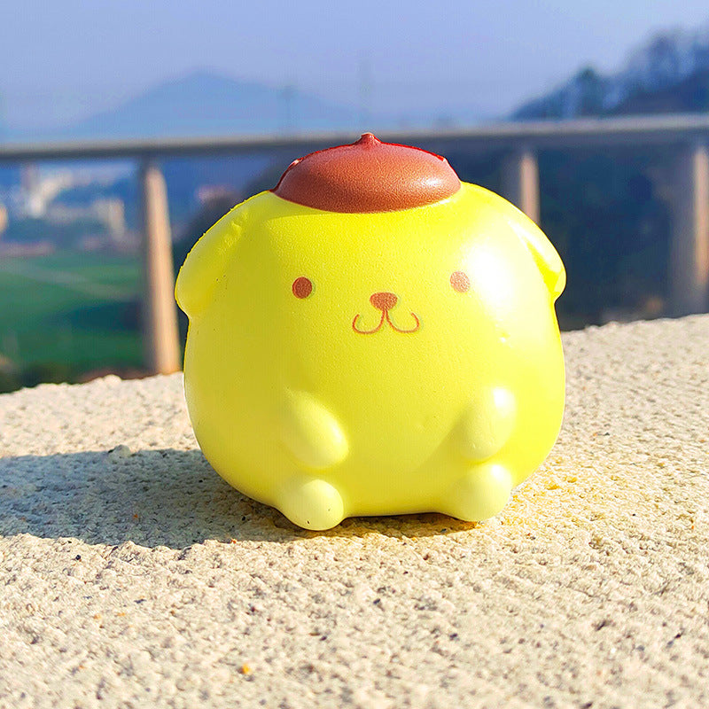 Decompression Plush Toy Kawaii Anime Cartoon Stress Relief Squishy for Children