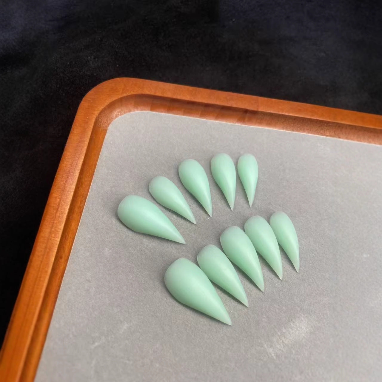 Matte green