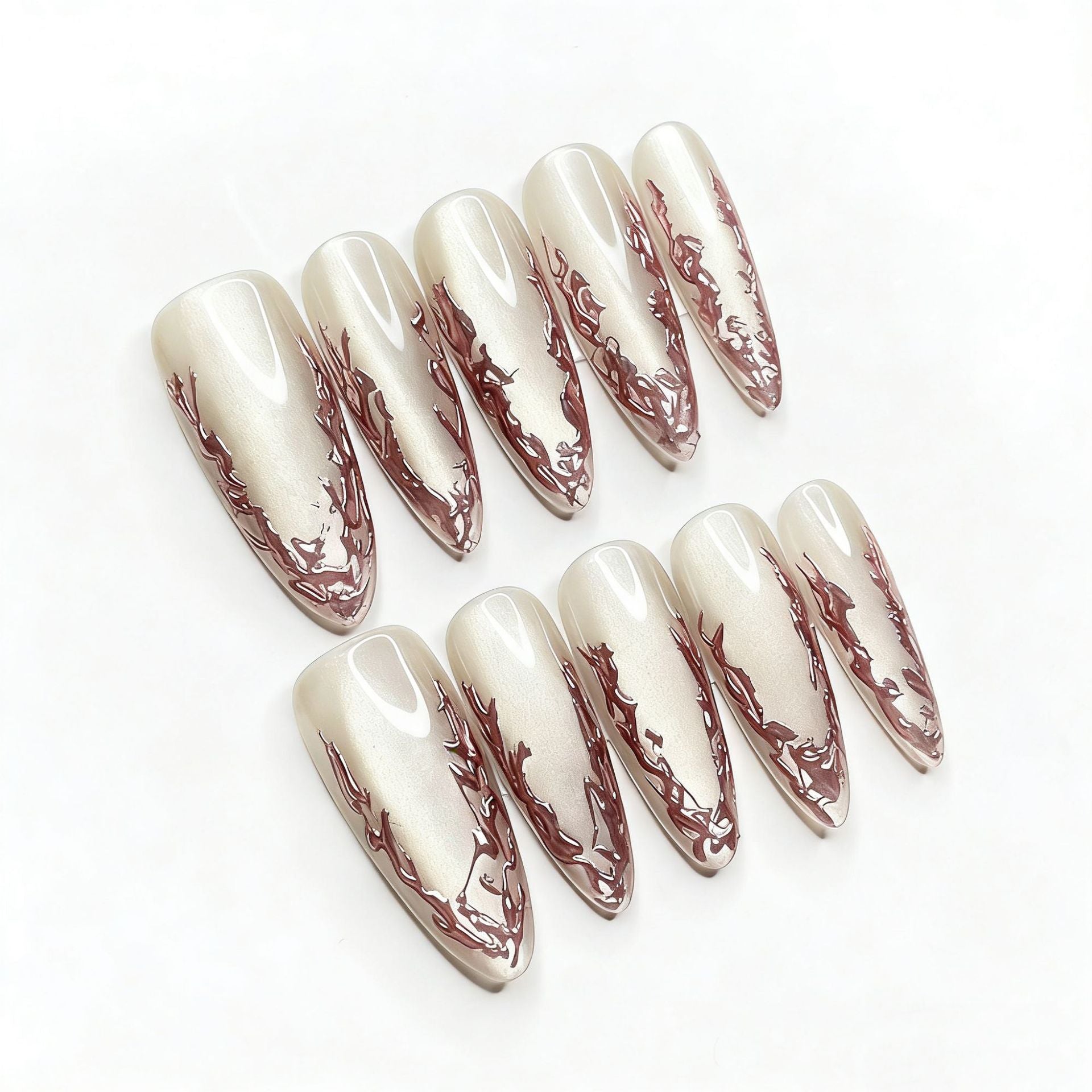 nude cat eye magic mirror powder ice