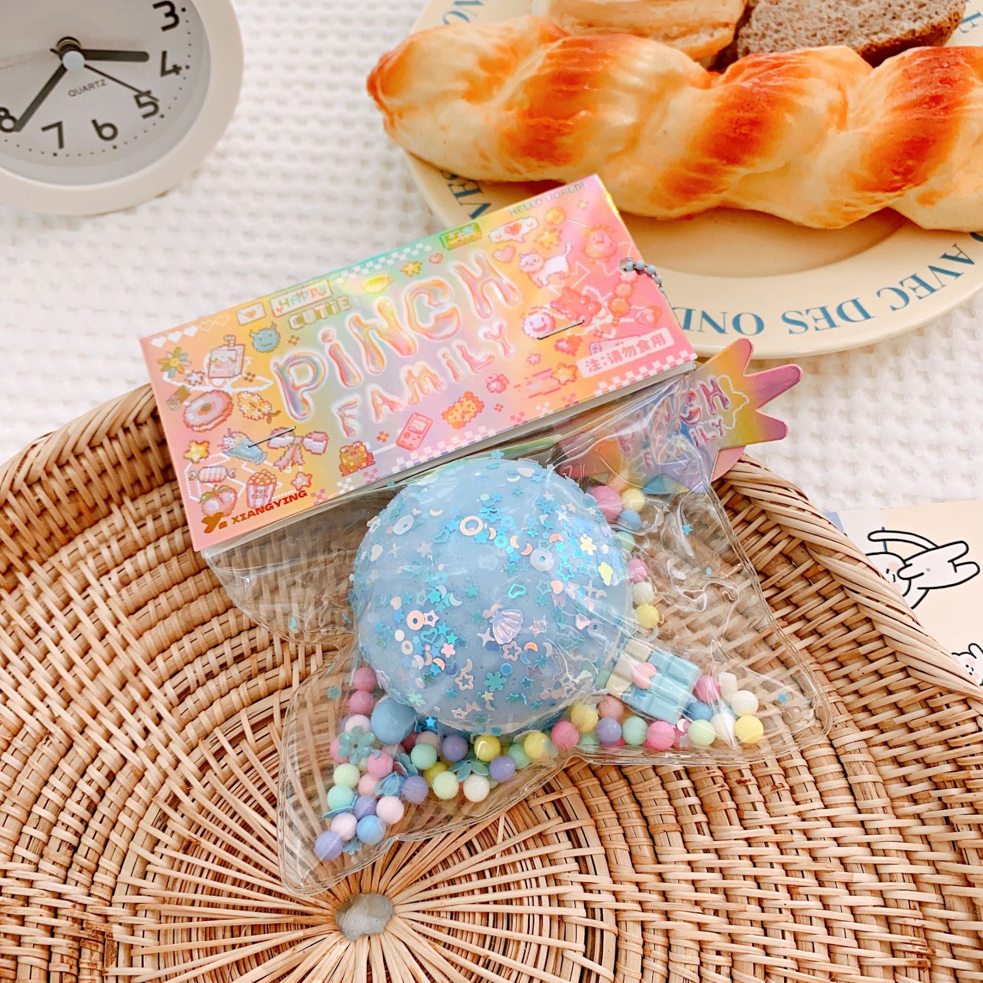 Waffle Squishy Stress Relief Toy