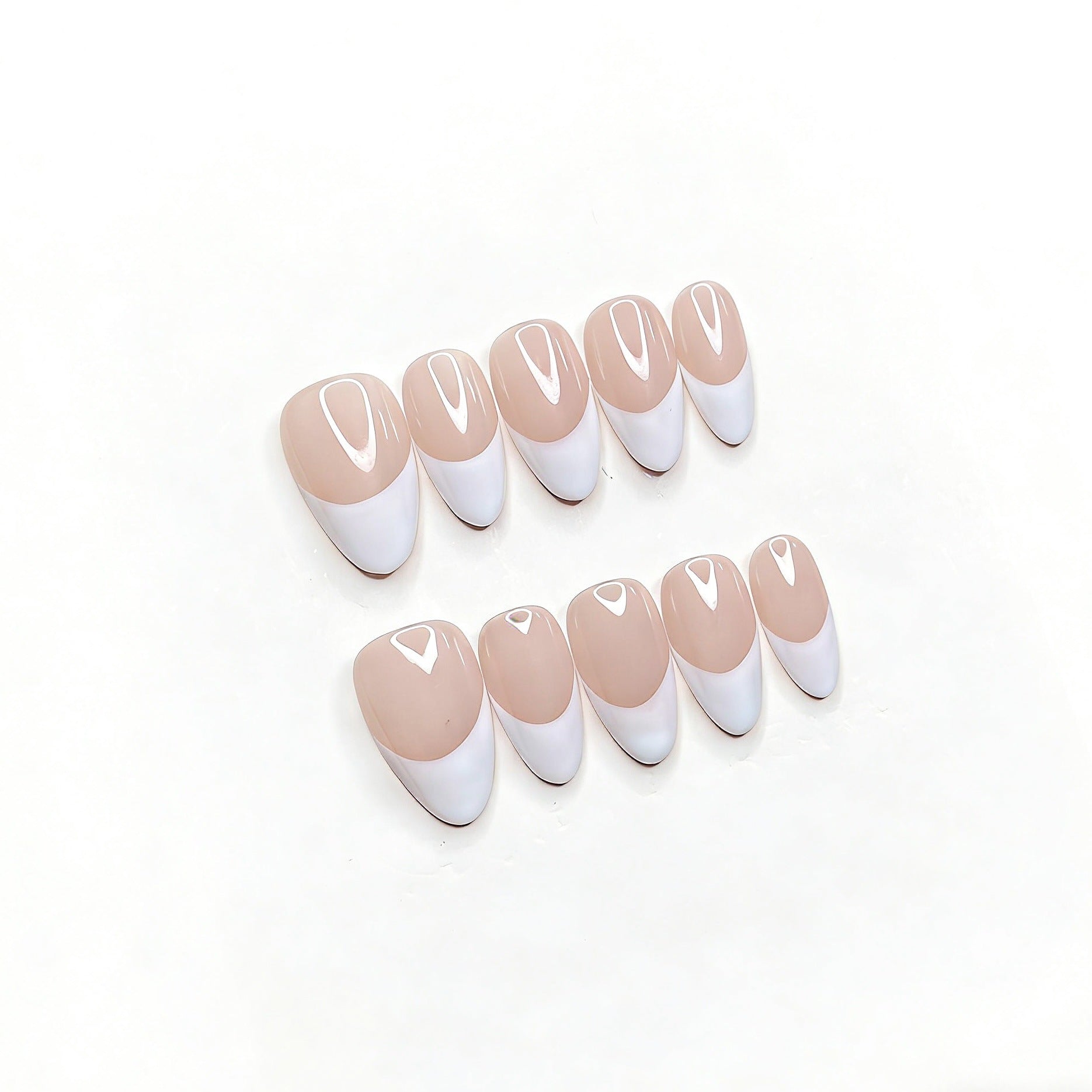 White French Almond Nude