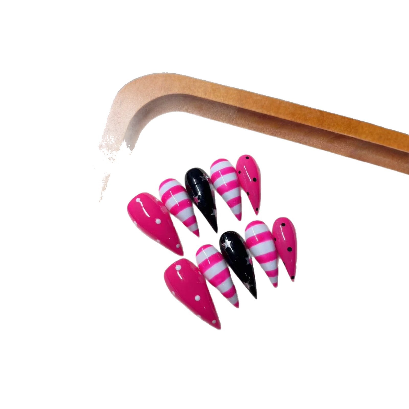 Clown pink stripes