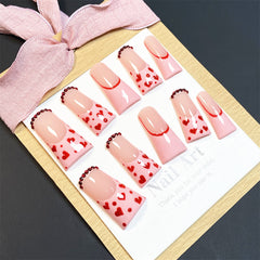 UNIKOO Duckbill Nail Love French PRESS ON NAILS