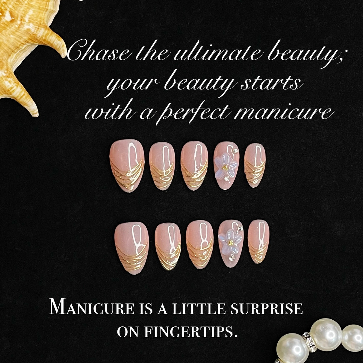 French Gold Lines Naked Powder