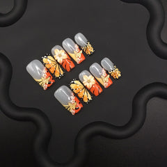 Hand-painted three-dimensional dreamy butterflies