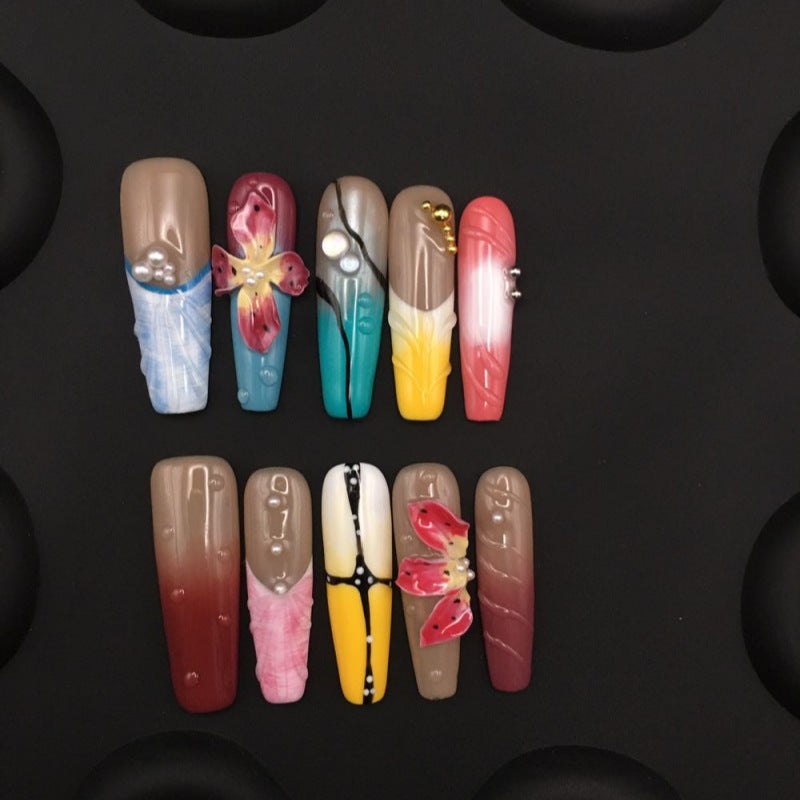 Three-dimensional flowers handmade cute