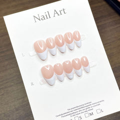 White French Almond Nude