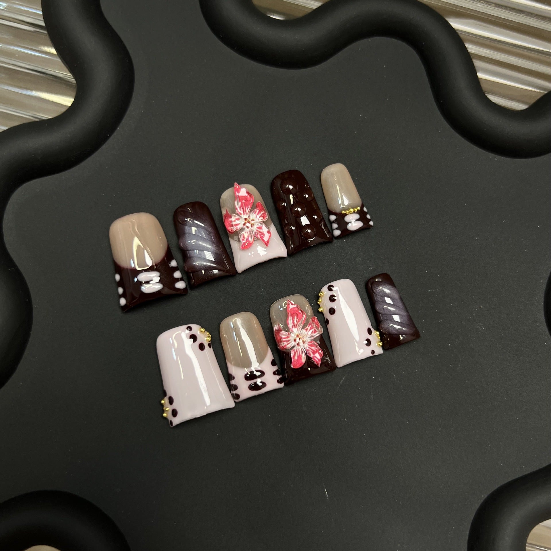 Zebra French Cherry Blossoms