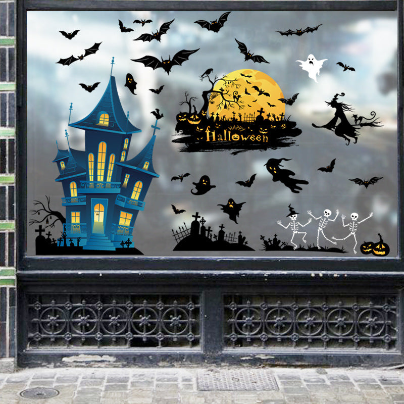 Halloween wall sticker door sticker
