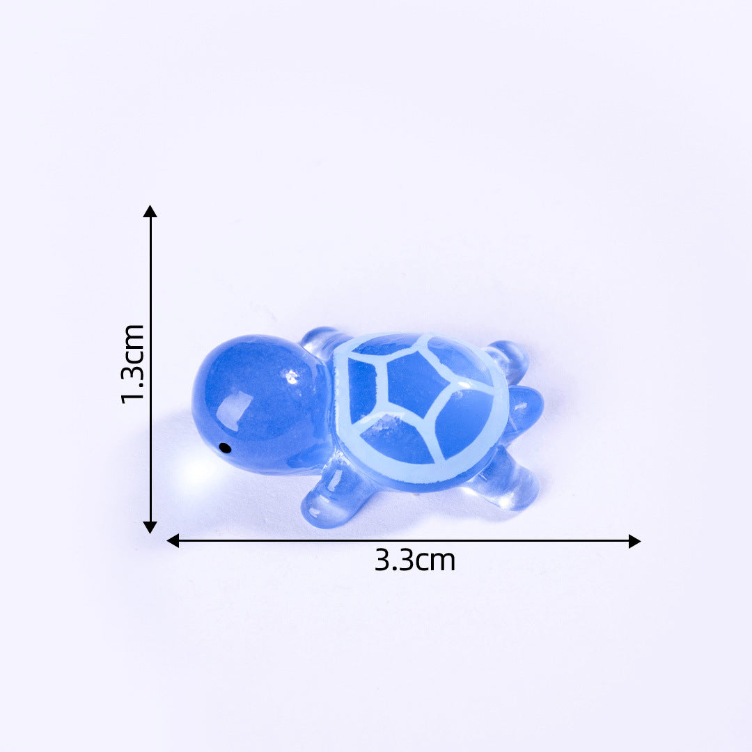 Night Light Turtle Figurine Glow-in-the-dark Toy