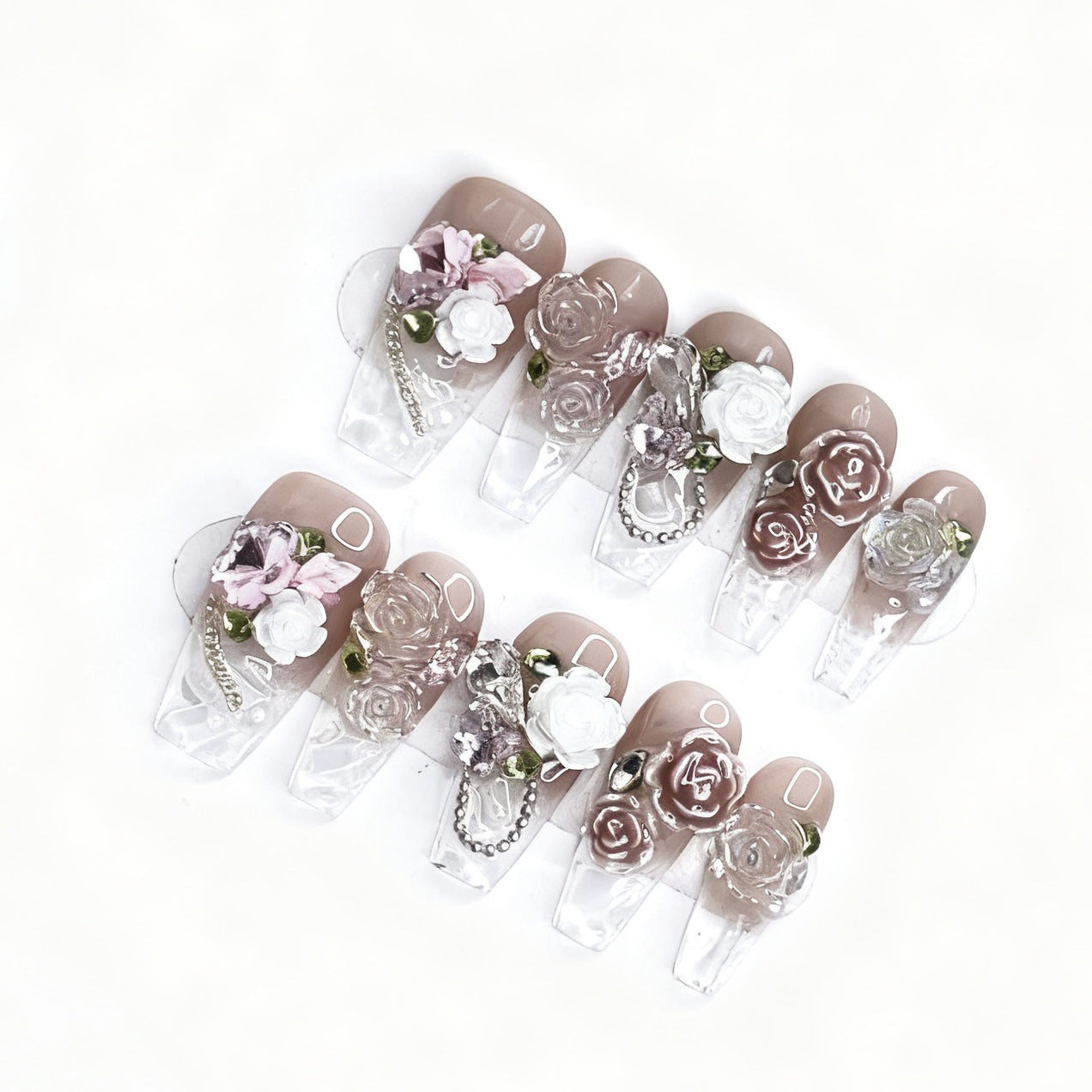 Flowers fall through the ice Camellia
