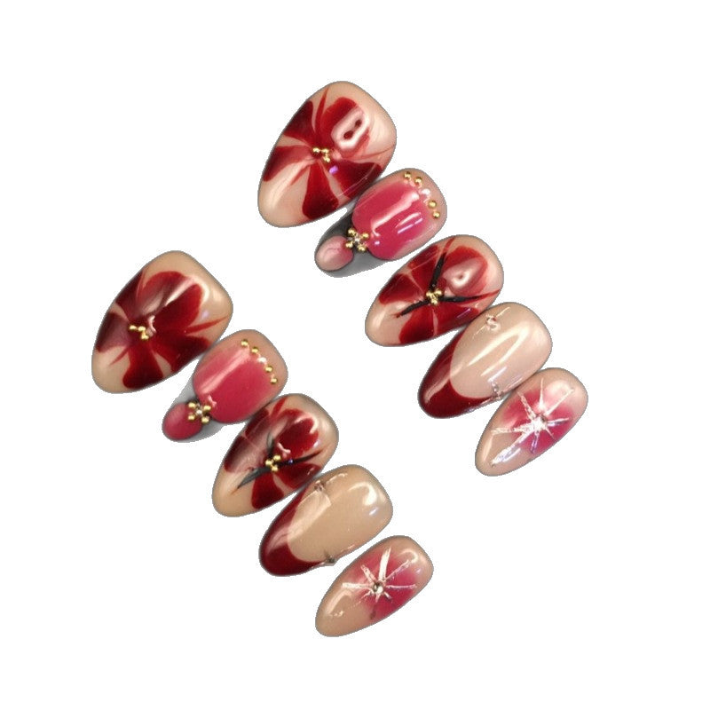 Sweet and elegant red almonds