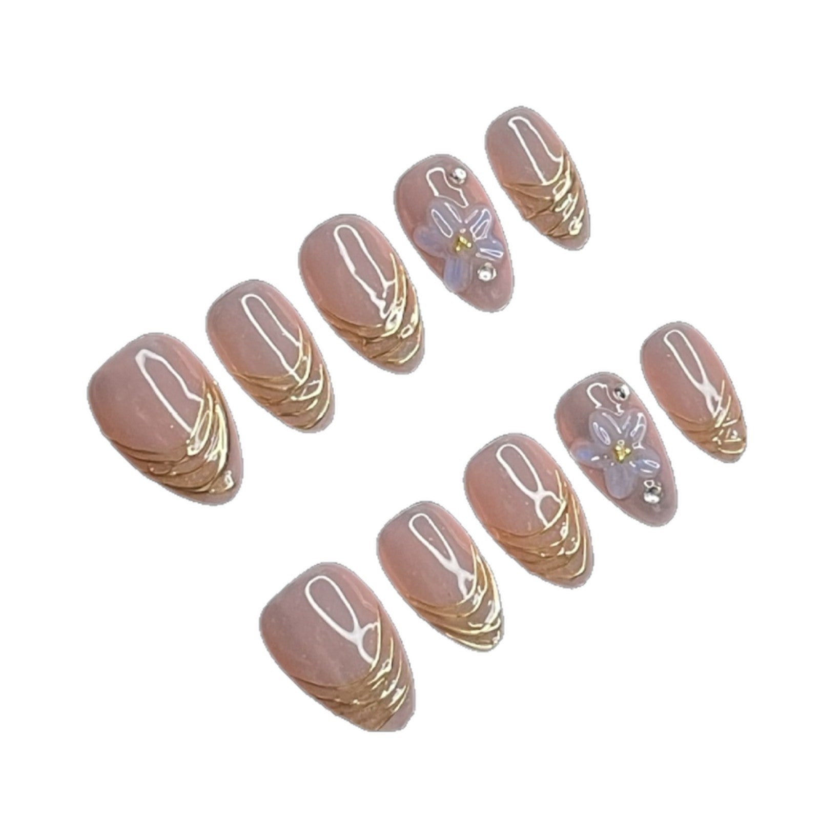 French Gold Lines Naked Powder