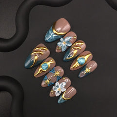 Multi-color collision three-dimensional engraving