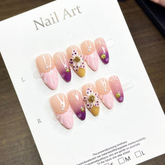French Fingertip Handmade Short Almonds