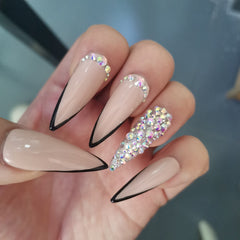 Nude Ice Transparent Gentle Press-on Nails