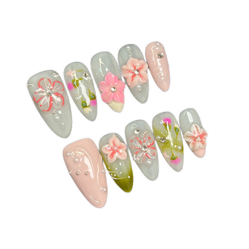 Pinch flower three-dimensional handmade flower pieces handmade wear