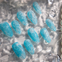 UNIKOO Sparkling Almond PRESS ON NIALS