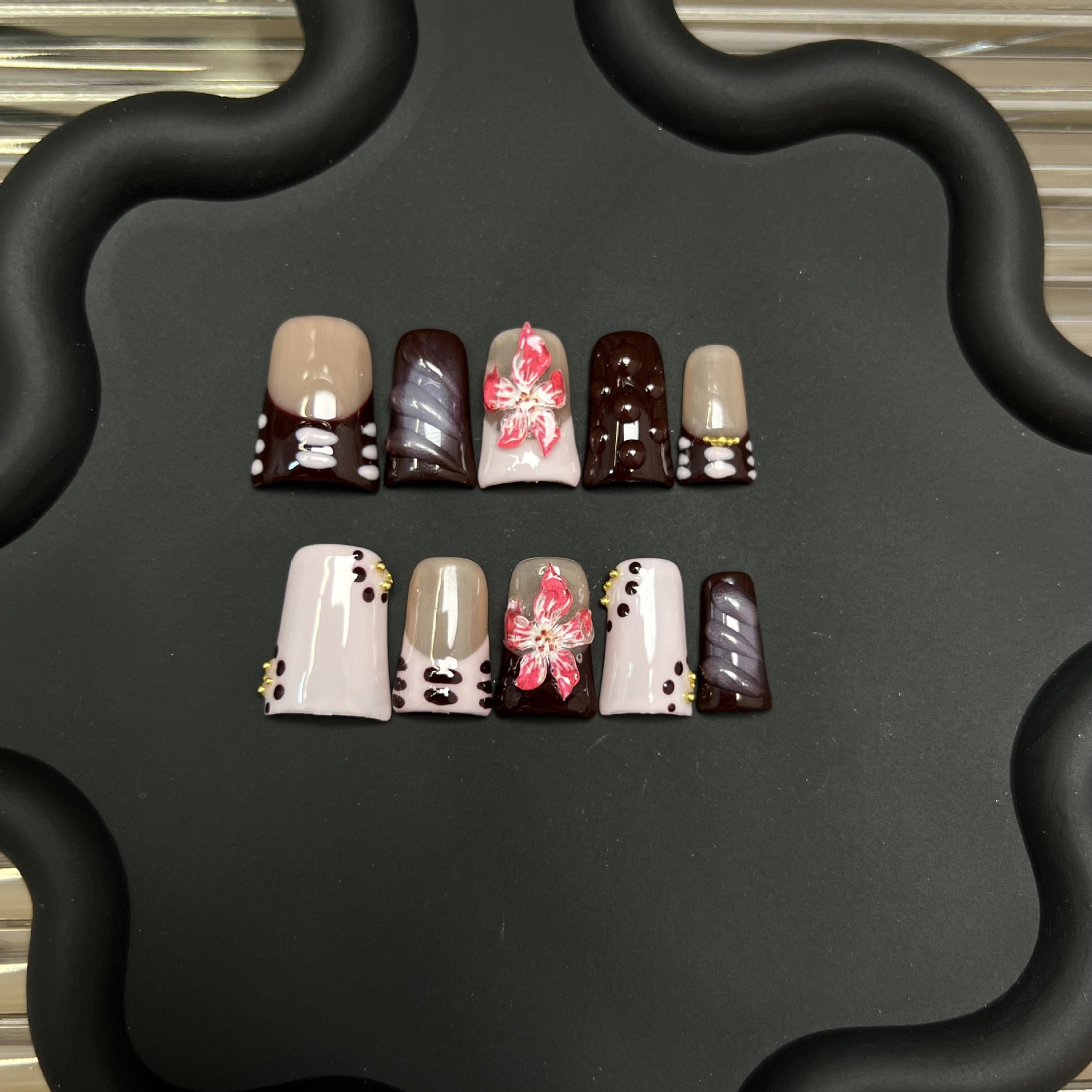 Zebra French Cherry Blossoms