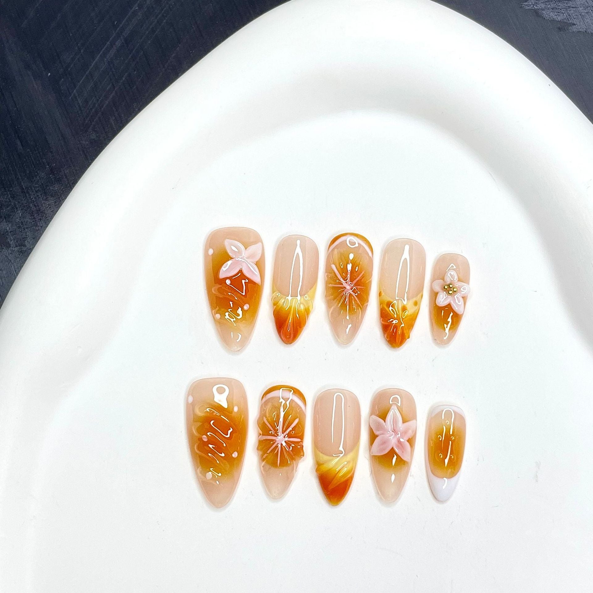 Honey orange flower
