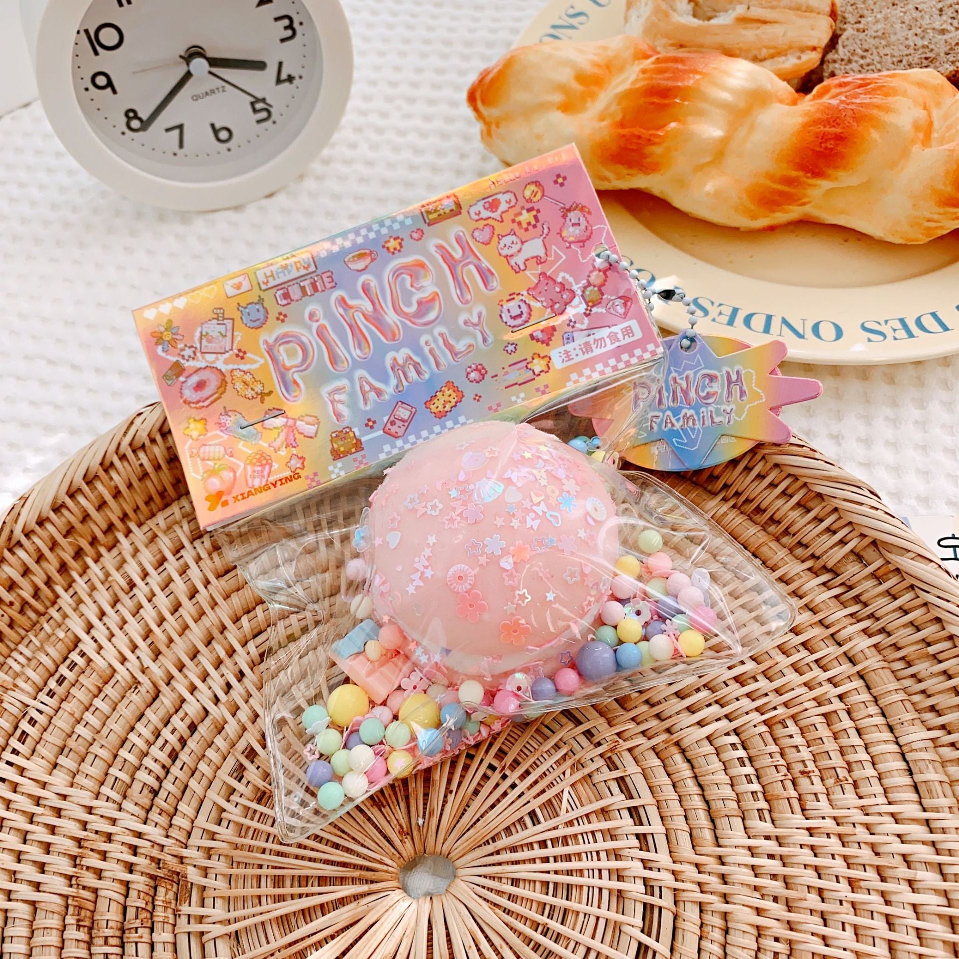 Waffle Squishy Stress Relief Toy