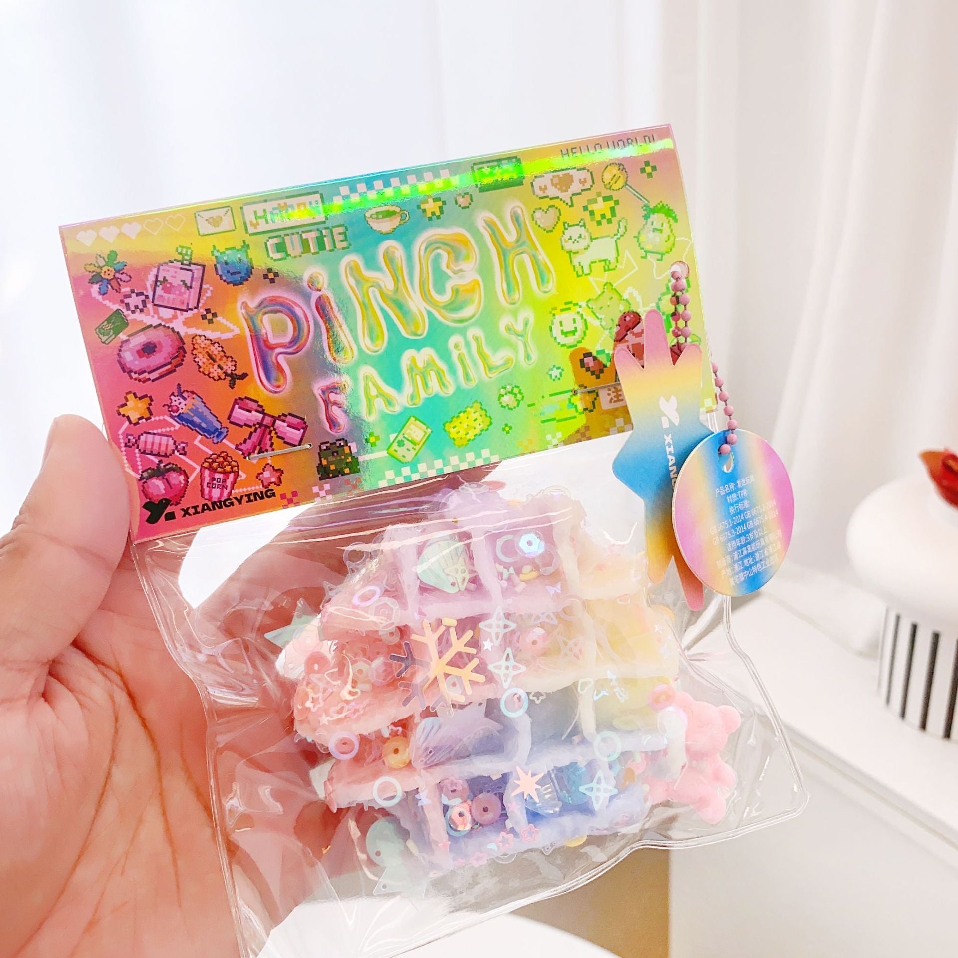 Waffle Squishy Stress Relief Toy