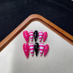 Clown pink stripes
