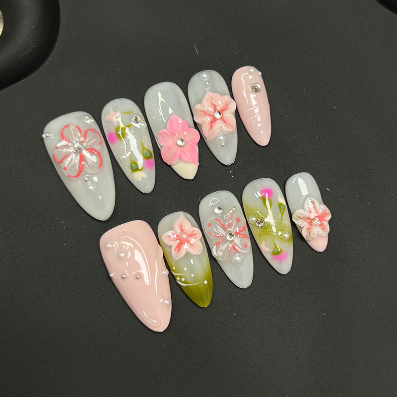 Pinch flower three-dimensional handmade flower pieces handmade wear