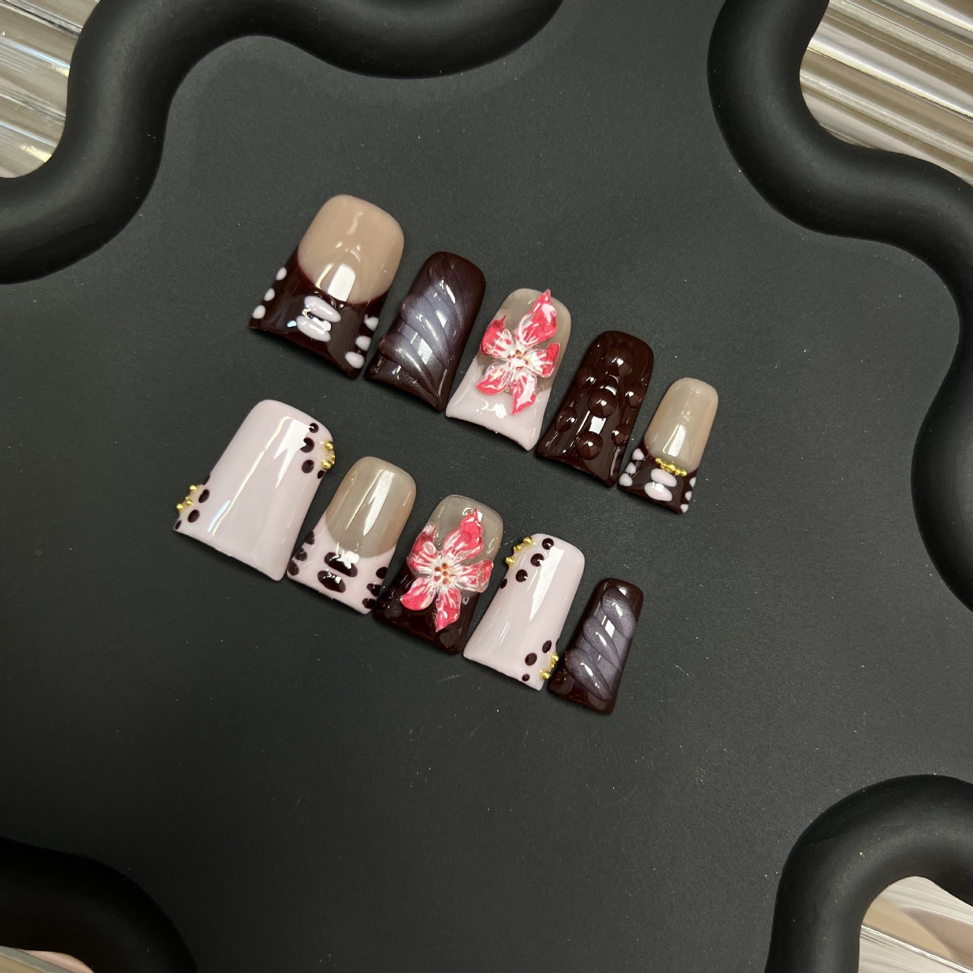 Zebra French Cherry Blossoms