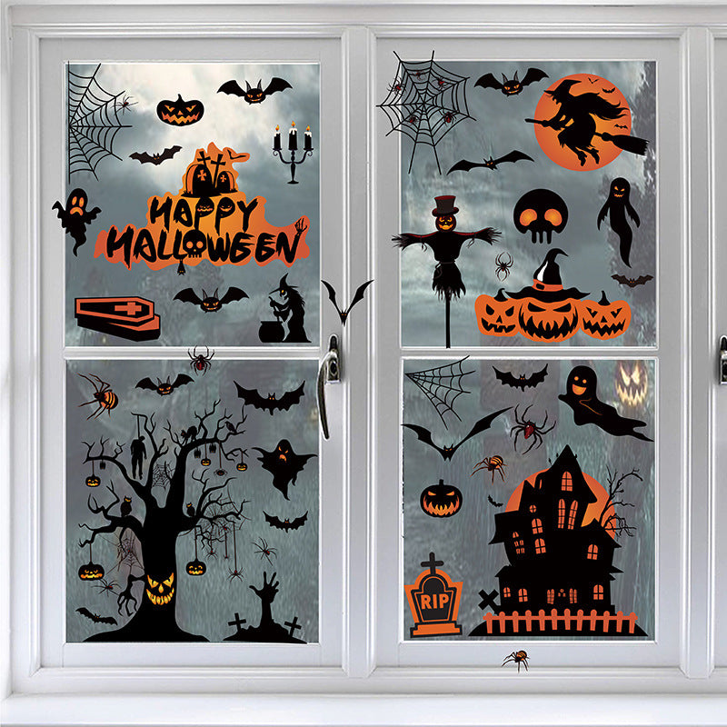 Halloween wall sticker door sticker