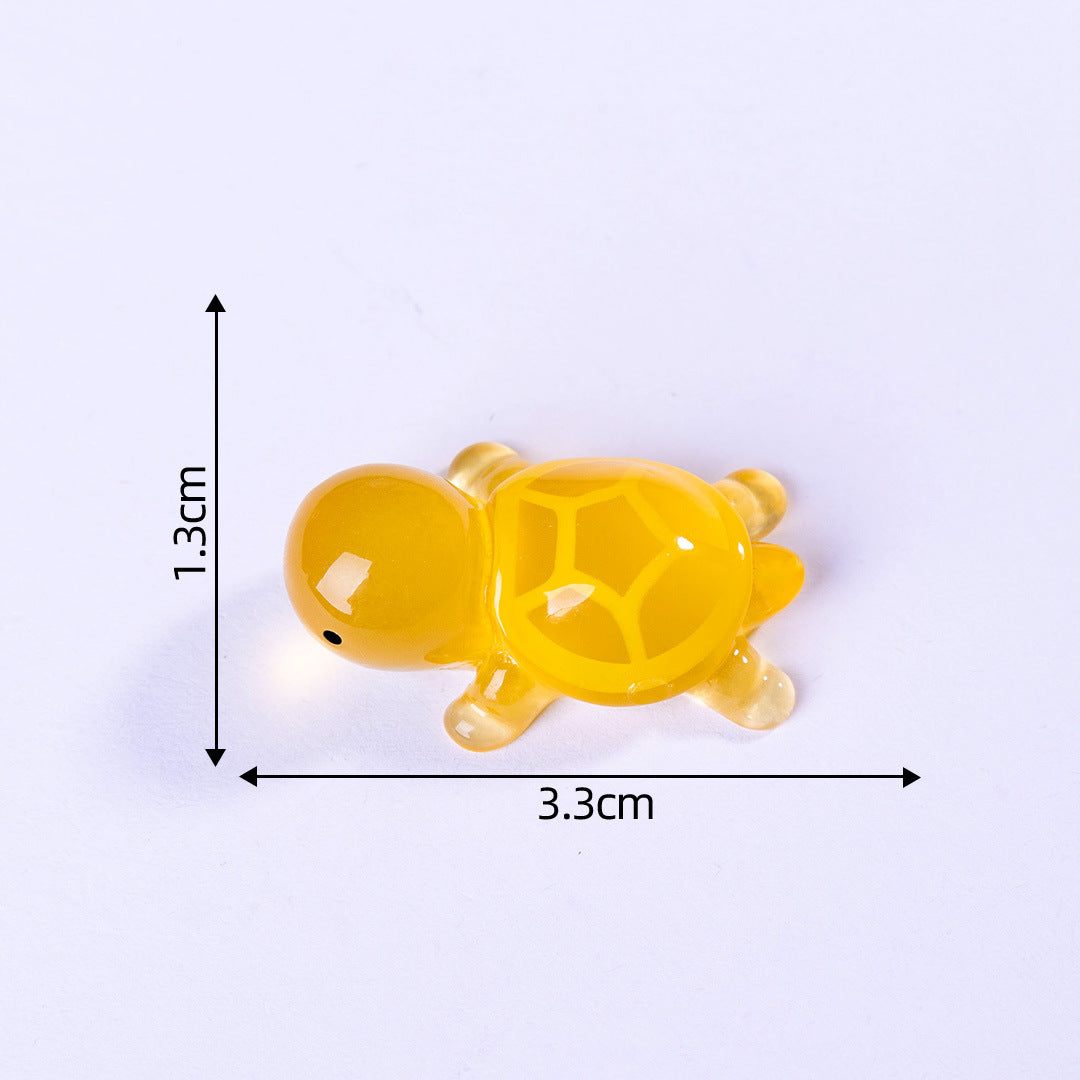 Night Light Turtle Figurine Glow-in-the-dark Toy