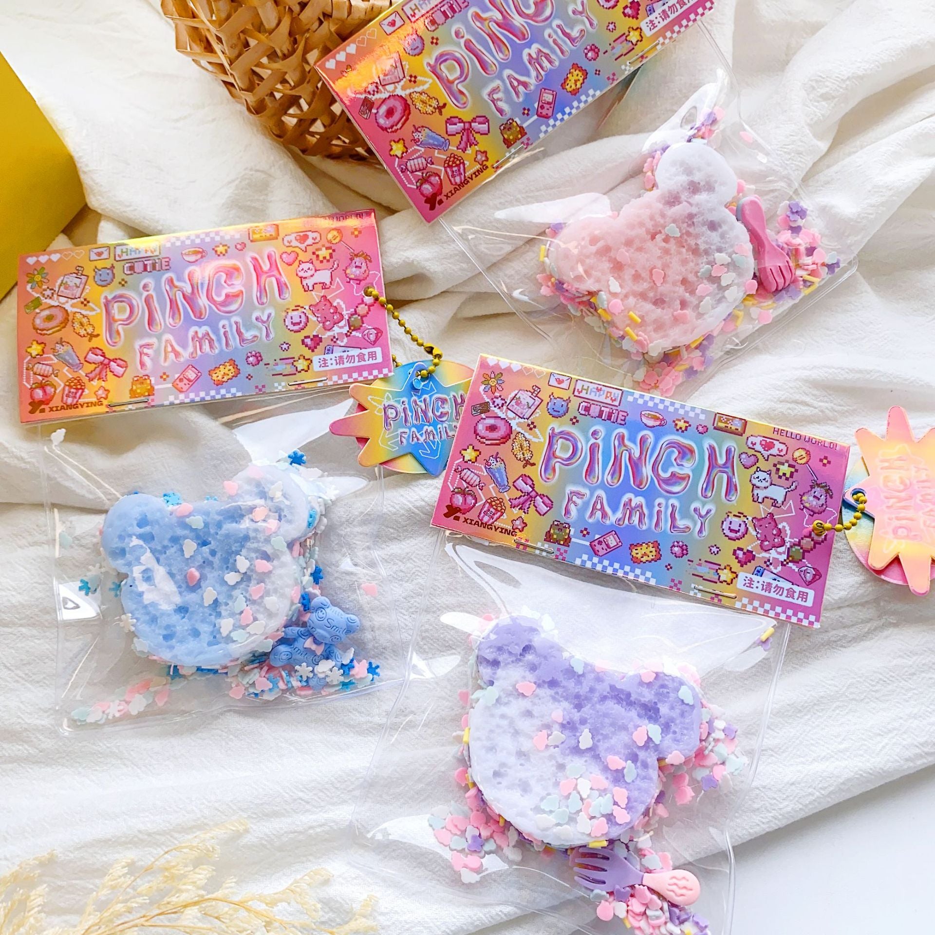 Waffle Squishy Stress Relief Toy