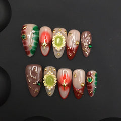 Smudge luxury gemstone French