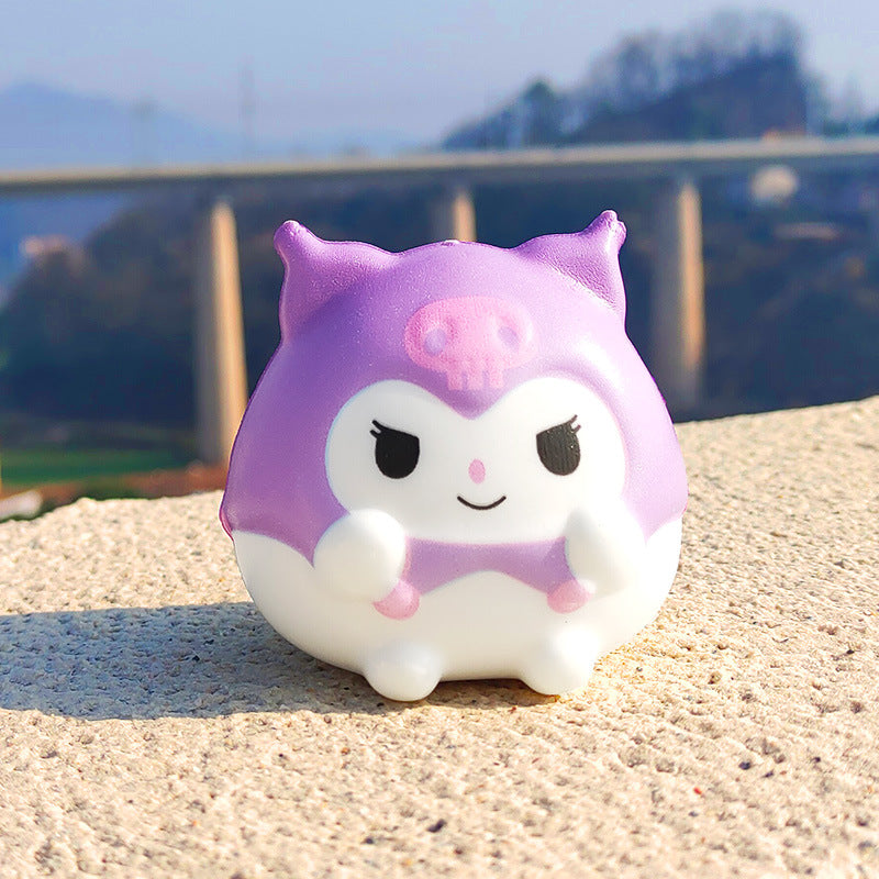 Decompression Plush Toy Kawaii Anime Cartoon Stress Relief Squishy for Children