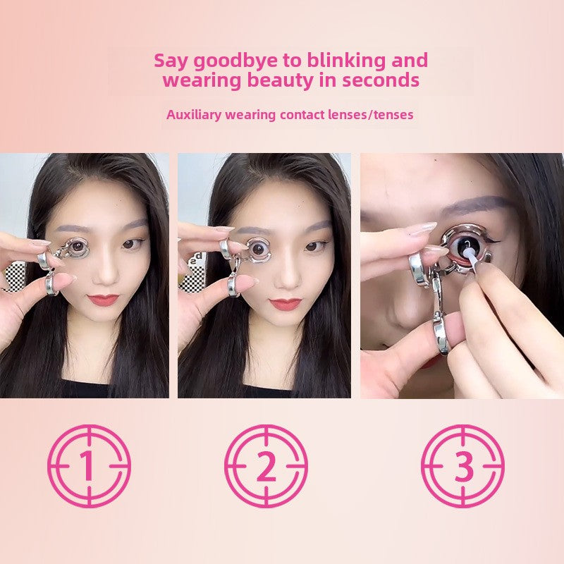 Color Contact Lenses Wearing Aids