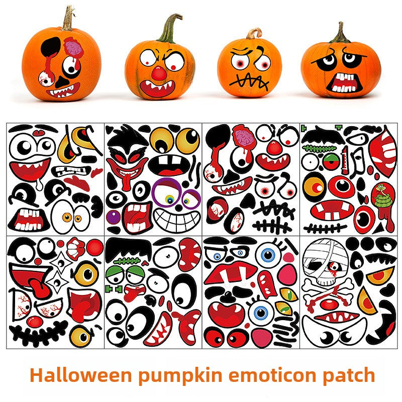 Halloween wall sticker door sticker